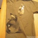 猫の写真からオーダーメイドでTシャツを作ってもらいました