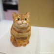バンナイさんの木彫り猫