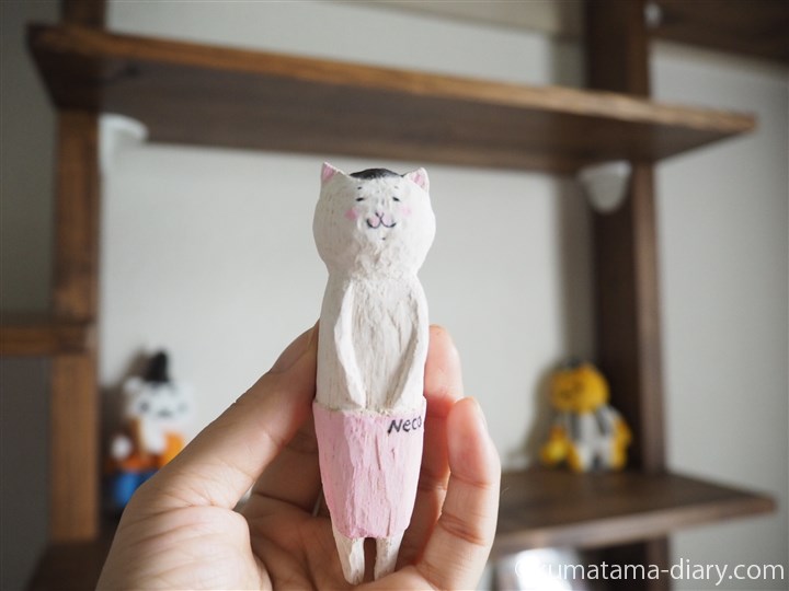 木彫りの猫村さん