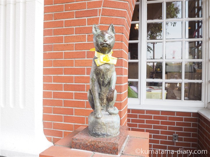 大佛次郎記念館猫の像