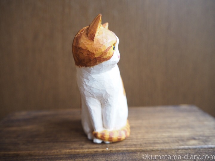 たまき木彫り猫