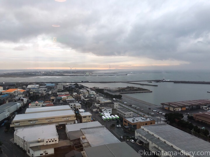 銚子ポートタワーからの眺め