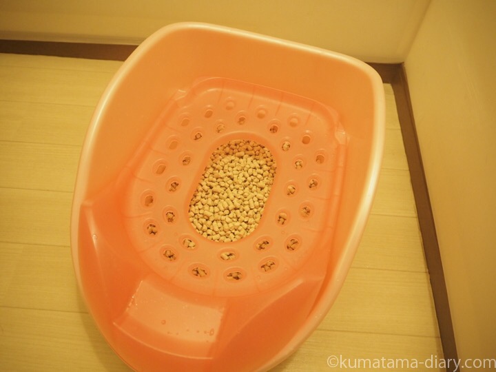 トイレに流せる木製猫砂