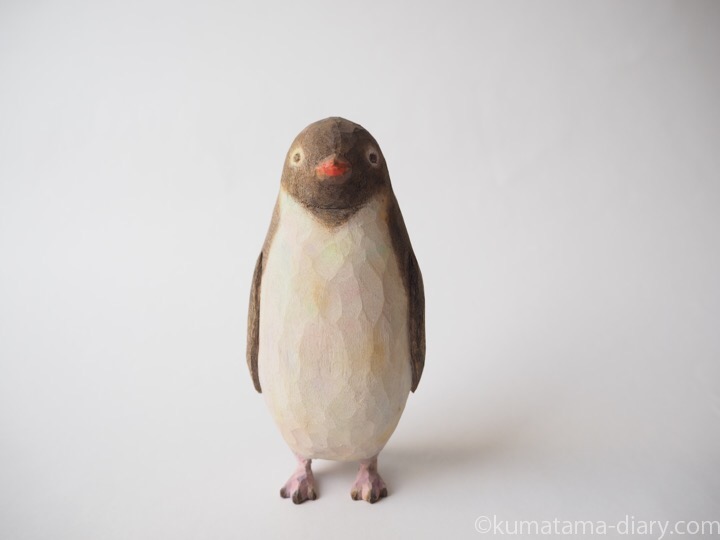ペンギン木彫り