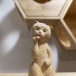 木彫り猫