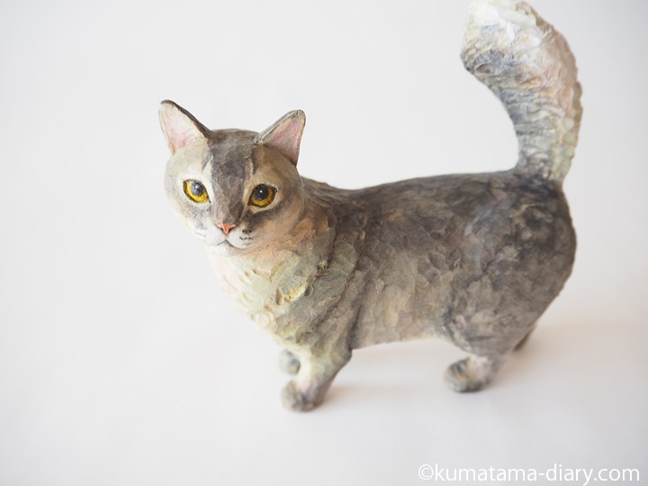 ソマリ木彫り猫