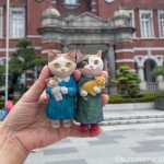 【東京駅】「TORAYA TOKYO」と木彫り猫