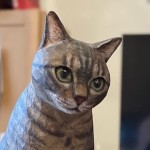 キジトラ猫さんの木彫りのご感想