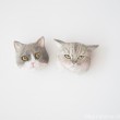 ブリティッシュショートヘアブローチ