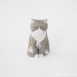 ブリティッシュショートヘア木彫り猫