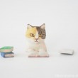 木彫り猫と本