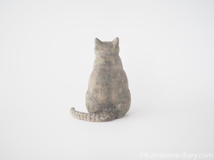ブリティッシュショートヘア木彫り猫