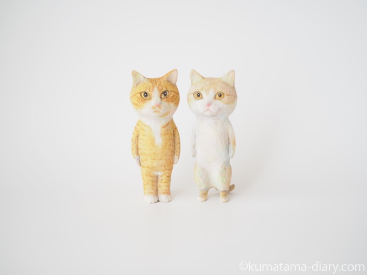 木彫り猫さんたち