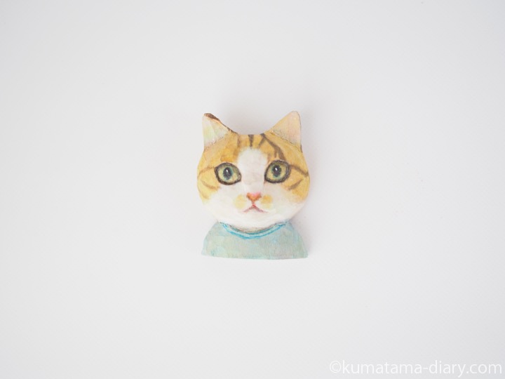 三毛猫タミィブローチ