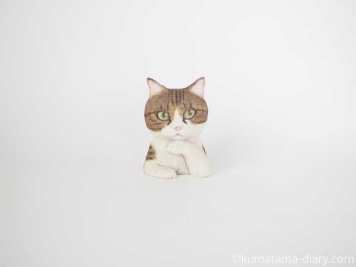 キジトラ猫さんブローチ