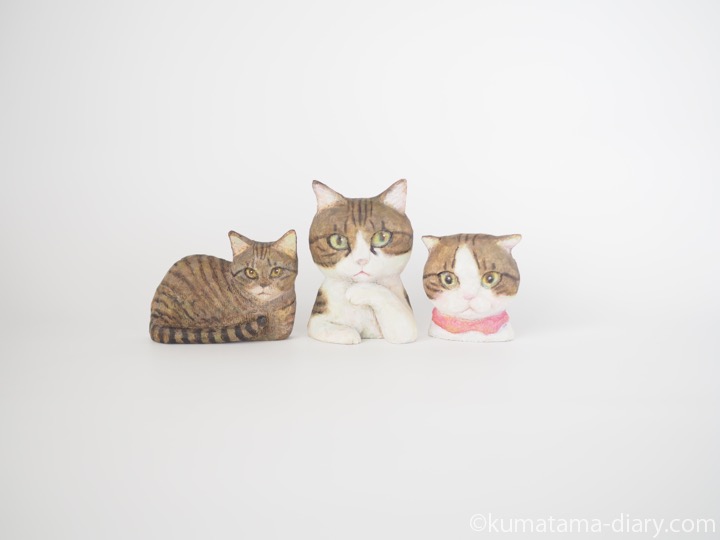 キジトラ猫さんブローチ