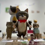 kumineco個展「くみんと木彫りのゆかいな仲間（にゃかま）たち vol.2」が始まりました