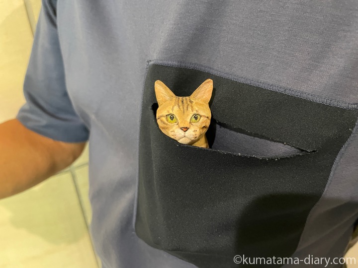 木彫り猫