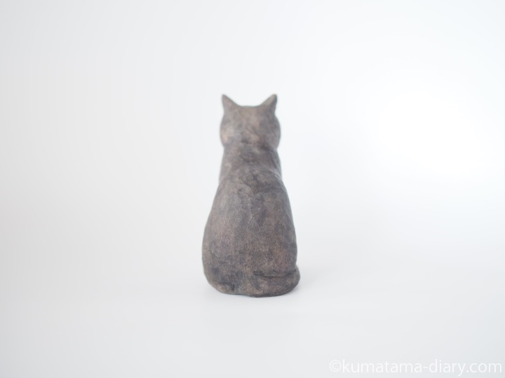 黒猫さん木彫り猫