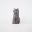 黒猫さん木彫り猫