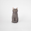 黒猫さん木彫り猫