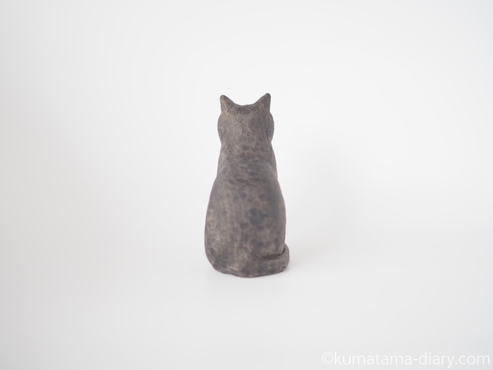 黒猫さん木彫り猫