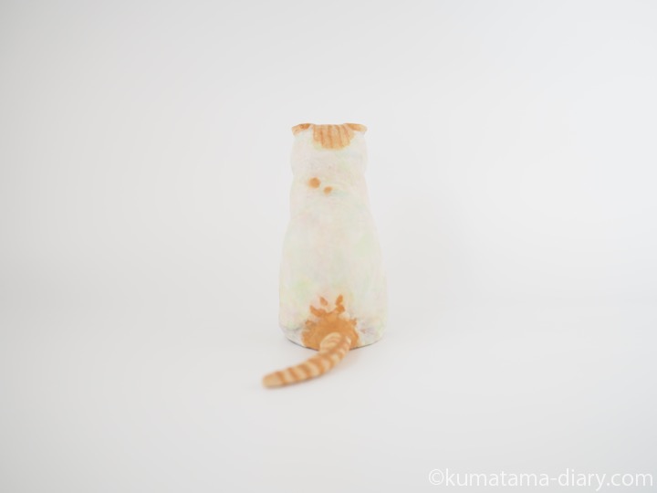 スコティッシュさん木彫り猫