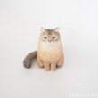 ソマリさん木彫り猫